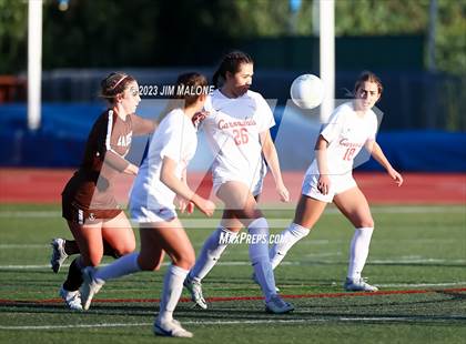Thumbnail 2 in Carondelet @ Saint Francis (CIFState Regional NorCal Div 1 Final) photogallery.