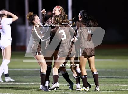 Thumbnail 2 in Carondelet @ Saint Francis (CIFState Regional NorCal Div 1 Final) photogallery.