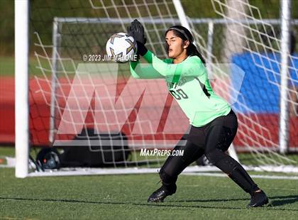 Thumbnail 2 in Carondelet @ Saint Francis (CIFState Regional NorCal Div 1 Final) photogallery.