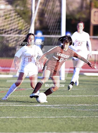 Thumbnail 1 in Carondelet @ Saint Francis (CIFState Regional NorCal Div 1 Final) photogallery.