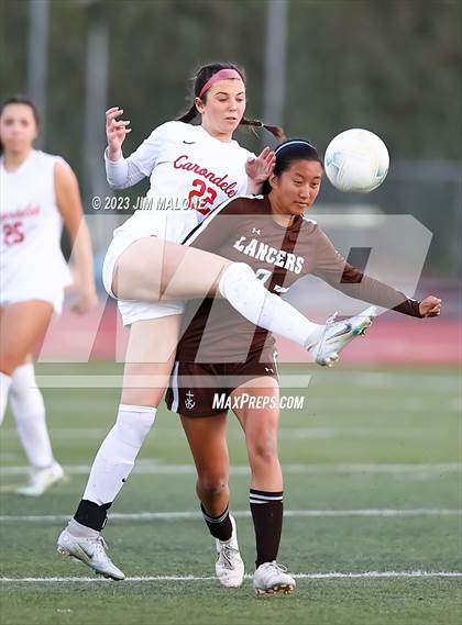 Thumbnail 1 in Carondelet @ Saint Francis (CIFState Regional NorCal Div 1 Final) photogallery.
