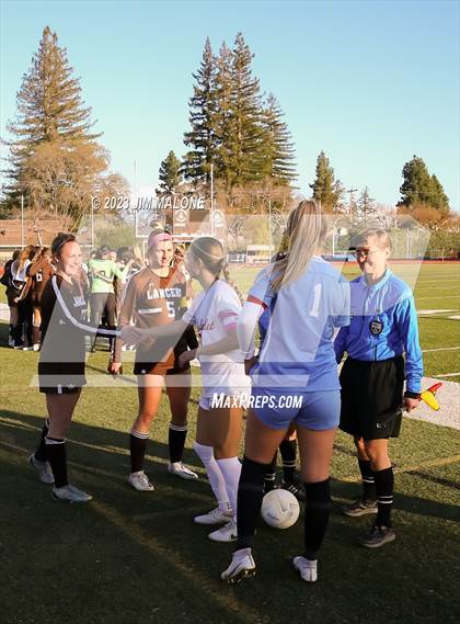 Thumbnail 3 in Carondelet @ Saint Francis (CIFState Regional NorCal Div 1 Final) photogallery.