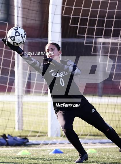 Thumbnail 1 in Carondelet @ Saint Francis (CIFState Regional NorCal Div 1 Final) photogallery.