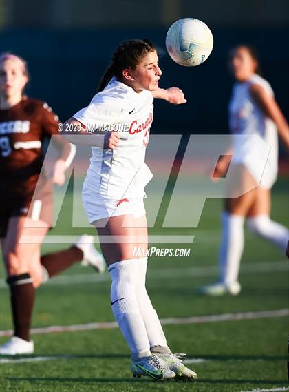 Thumbnail 2 in Carondelet @ Saint Francis (CIFState Regional NorCal Div 1 Final) photogallery.