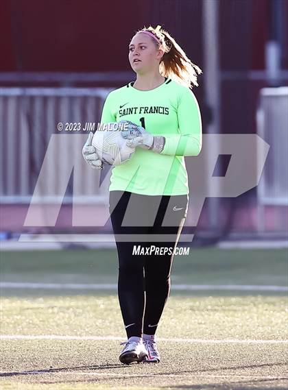 Thumbnail 2 in Carondelet @ Saint Francis (CIFState Regional NorCal Div 1 Final) photogallery.