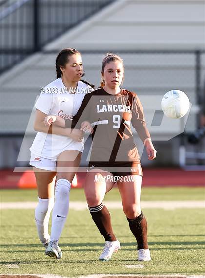 Thumbnail 3 in Carondelet @ Saint Francis (CIFState Regional NorCal Div 1 Final) photogallery.