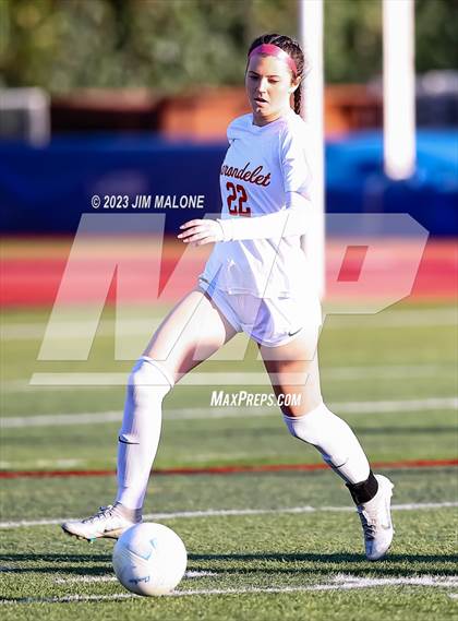 Thumbnail 2 in Carondelet @ Saint Francis (CIFState Regional NorCal Div 1 Final) photogallery.