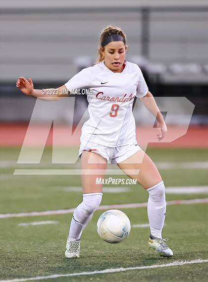 Thumbnail 3 in Carondelet @ Saint Francis (CIFState Regional NorCal Div 1 Final) photogallery.
