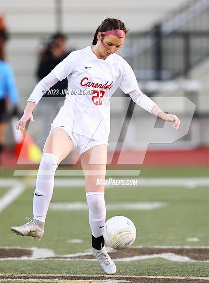 Thumbnail 2 in Carondelet @ Saint Francis (CIFState Regional NorCal Div 1 Final) photogallery.