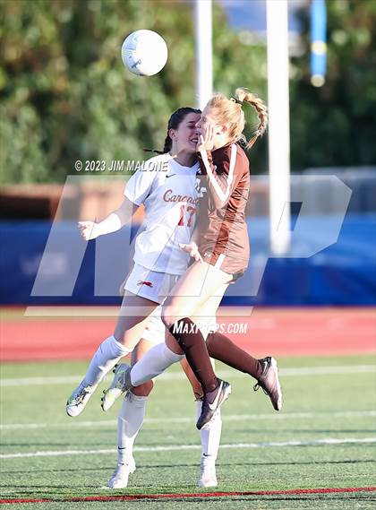Thumbnail 1 in Carondelet @ Saint Francis (CIFState Regional NorCal Div 1 Final) photogallery.