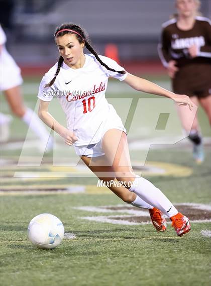 Thumbnail 2 in Carondelet @ Saint Francis (CIFState Regional NorCal Div 1 Final) photogallery.