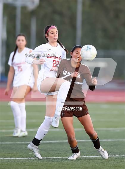 Thumbnail 2 in Carondelet @ Saint Francis (CIFState Regional NorCal Div 1 Final) photogallery.