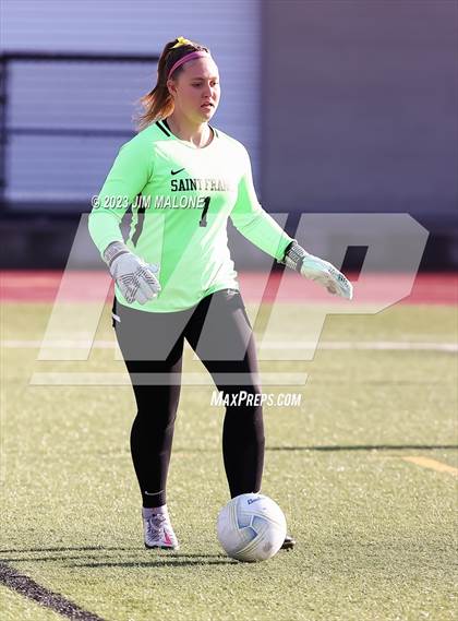 Thumbnail 2 in Carondelet @ Saint Francis (CIFState Regional NorCal Div 1 Final) photogallery.