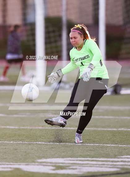 Thumbnail 2 in Carondelet @ Saint Francis (CIFState Regional NorCal Div 1 Final) photogallery.