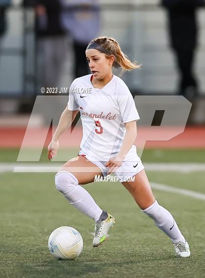 Thumbnail 3 in Carondelet @ Saint Francis (CIFState Regional NorCal Div 1 Final) photogallery.