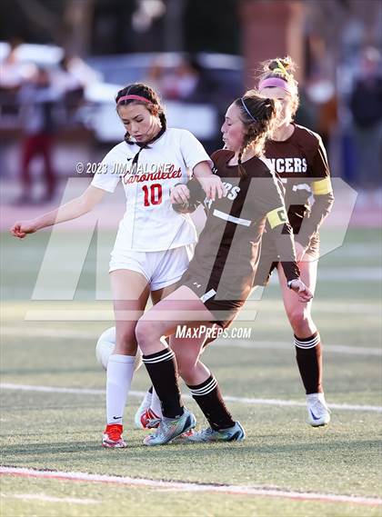 Thumbnail 1 in Carondelet @ Saint Francis (CIFState Regional NorCal Div 1 Final) photogallery.