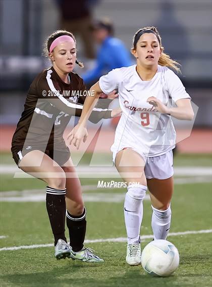 Thumbnail 2 in Carondelet @ Saint Francis (CIFState Regional NorCal Div 1 Final) photogallery.