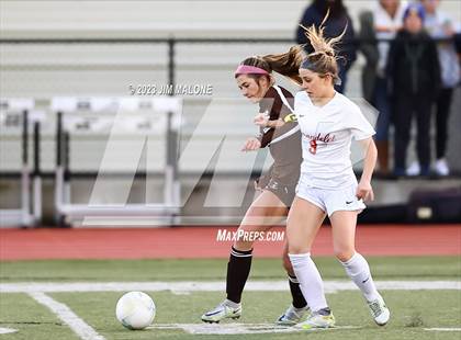 Thumbnail 2 in Carondelet @ Saint Francis (CIFState Regional NorCal Div 1 Final) photogallery.