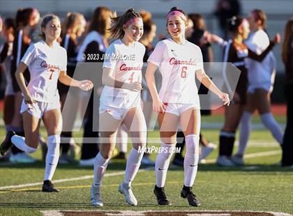 Thumbnail 1 in Carondelet @ Saint Francis (CIFState Regional NorCal Div 1 Final) photogallery.