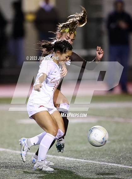 Thumbnail 1 in Carondelet @ Saint Francis (CIFState Regional NorCal Div 1 Final) photogallery.