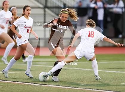 Thumbnail 3 in Carondelet @ Saint Francis (CIFState Regional NorCal Div 1 Final) photogallery.