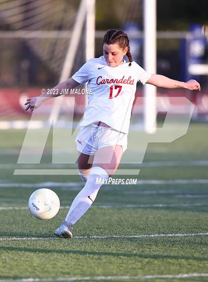 Thumbnail 3 in Carondelet @ Saint Francis (CIFState Regional NorCal Div 1 Final) photogallery.