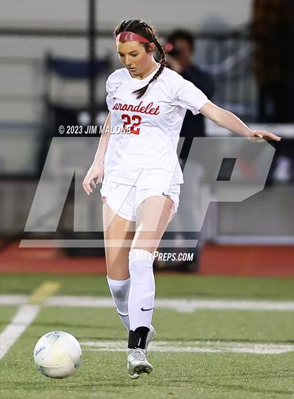 Thumbnail 1 in Carondelet @ Saint Francis (CIFState Regional NorCal Div 1 Final) photogallery.
