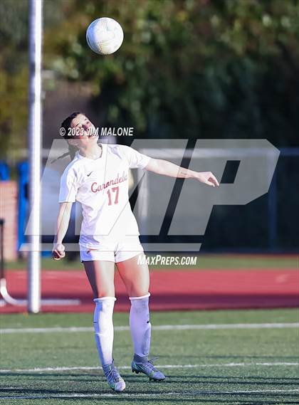 Thumbnail 2 in Carondelet @ Saint Francis (CIFState Regional NorCal Div 1 Final) photogallery.