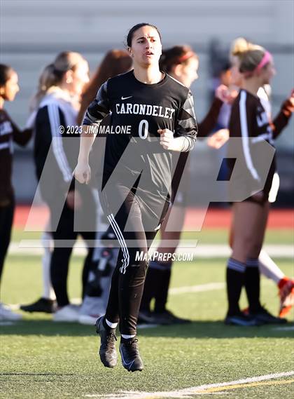 Thumbnail 3 in Carondelet @ Saint Francis (CIFState Regional NorCal Div 1 Final) photogallery.