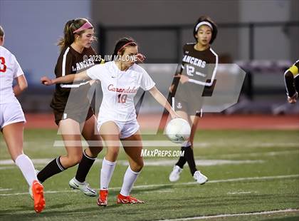 Thumbnail 3 in Carondelet @ Saint Francis (CIFState Regional NorCal Div 1 Final) photogallery.