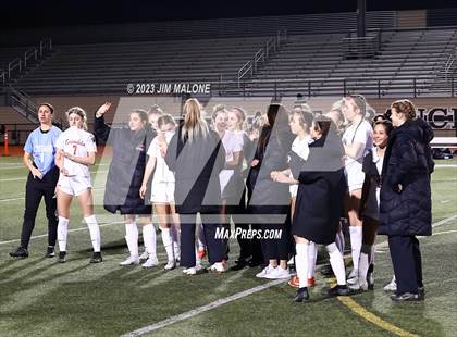 Thumbnail 3 in Carondelet @ Saint Francis (CIFState Regional NorCal Div 1 Final) photogallery.