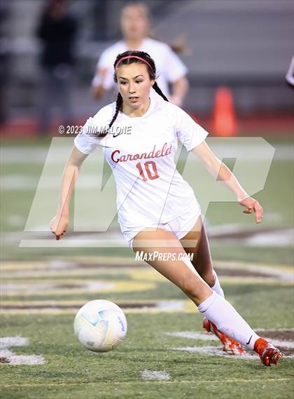 Thumbnail 1 in Carondelet @ Saint Francis (CIFState Regional NorCal Div 1 Final) photogallery.