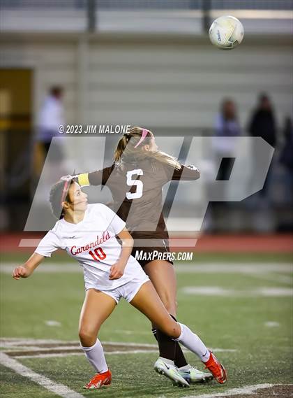 Thumbnail 2 in Carondelet @ Saint Francis (CIFState Regional NorCal Div 1 Final) photogallery.