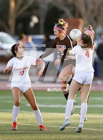 Thumbnail 3 in Carondelet @ Saint Francis (CIFState Regional NorCal Div 1 Final) photogallery.