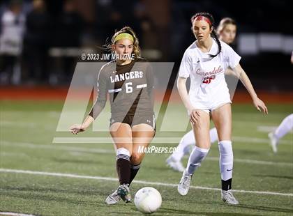 Thumbnail 2 in Carondelet @ Saint Francis (CIFState Regional NorCal Div 1 Final) photogallery.