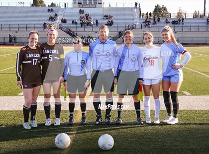 Thumbnail 1 in Carondelet @ Saint Francis (CIFState Regional NorCal Div 1 Final) photogallery.