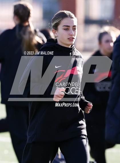 Thumbnail 2 in Carondelet @ Saint Francis (CIFState Regional NorCal Div 1 Final) photogallery.
