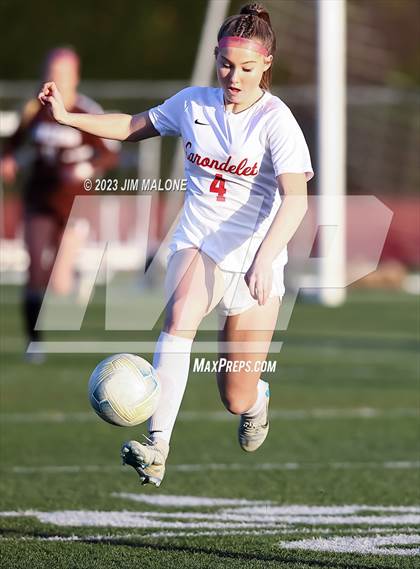 Thumbnail 3 in Carondelet @ Saint Francis (CIFState Regional NorCal Div 1 Final) photogallery.