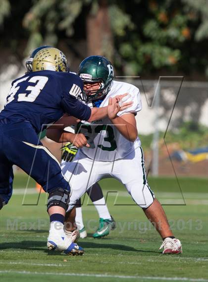Thumbnail 3 in Hilmar vs. Central Catholic (CIF SJS D4 Final) photogallery.