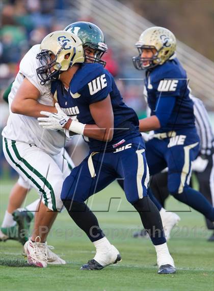 Thumbnail 3 in Hilmar vs. Central Catholic (CIF SJS D4 Final) photogallery.