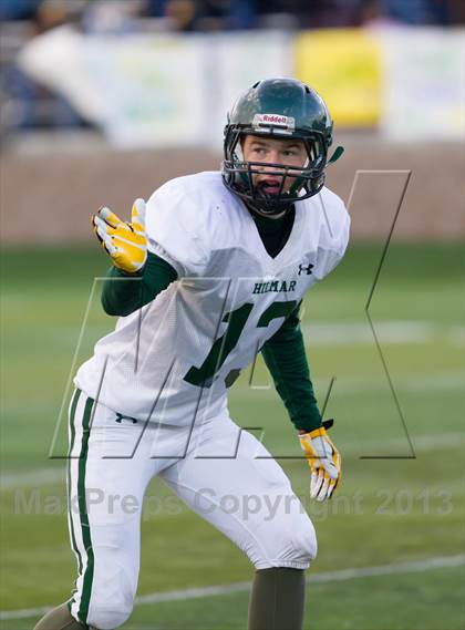 Thumbnail 3 in Hilmar vs. Central Catholic (CIF SJS D4 Final) photogallery.
