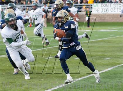 Thumbnail 3 in Hilmar vs. Central Catholic (CIF SJS D4 Final) photogallery.