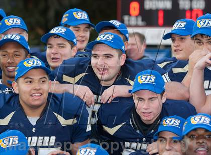 Thumbnail 3 in Hilmar vs. Central Catholic (CIF SJS D4 Final) photogallery.