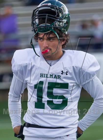 Thumbnail 3 in Hilmar vs. Central Catholic (CIF SJS D4 Final) photogallery.