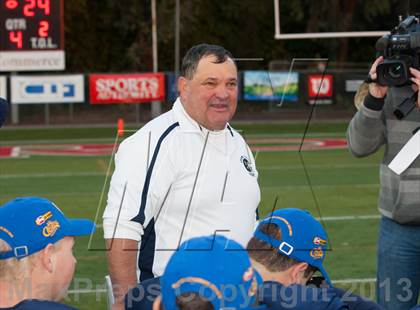 Thumbnail 3 in Hilmar vs. Central Catholic (CIF SJS D4 Final) photogallery.