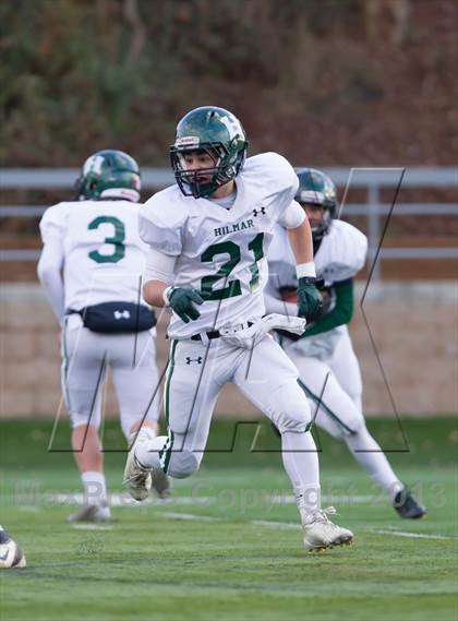 Thumbnail 3 in Hilmar vs. Central Catholic (CIF SJS D4 Final) photogallery.