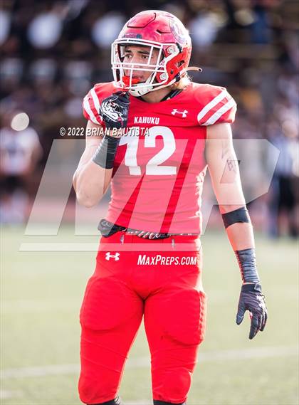 Thumbnail 2 in Kahuku vs Campbell (HHSAA Division 1-Open Semifinal) photogallery.