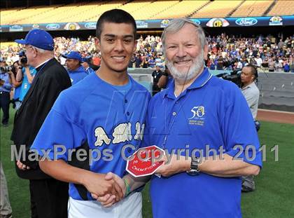 Thumbnail 1 in Palm Desert vs. Bishop Amat (CIF SS D4 Final)  photogallery.