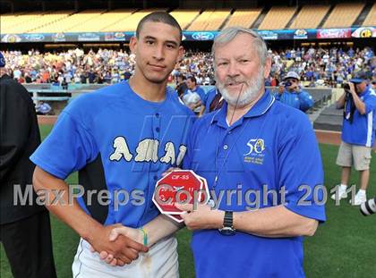 Thumbnail 3 in Palm Desert vs. Bishop Amat (CIF SS D4 Final)  photogallery.