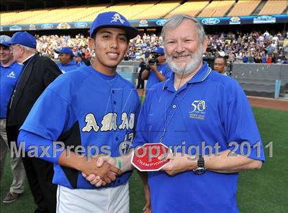 Thumbnail 2 in Palm Desert vs. Bishop Amat (CIF SS D4 Final)  photogallery.